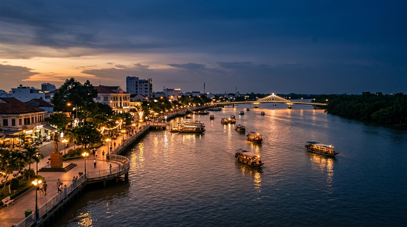 Bến Ninh Kiều & Sông Hậu, Cần Thơ