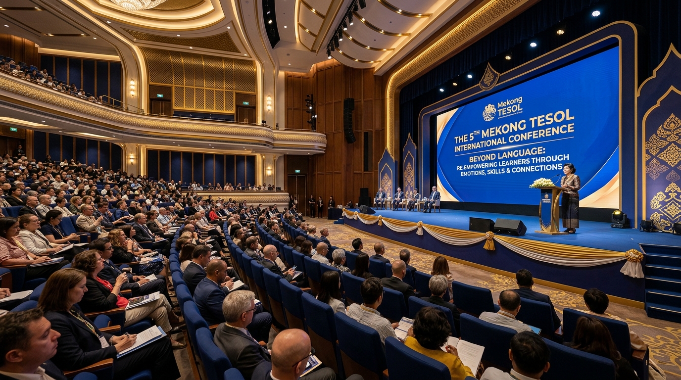 The 5th Mekong TESOL Plenary Stage & Keynote Hall
